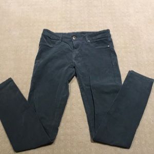 Blank NYC corduroy skinny jeans 26 gray